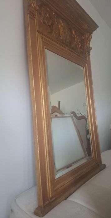 Oglinda sculptura lemn masiv