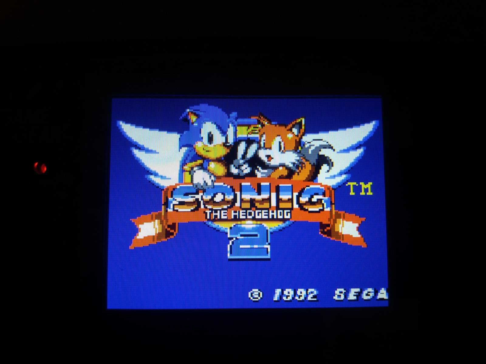 sega game gear cu Ecran Modern consola gamegear