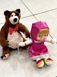 Маша и мечока плюшени играчки/Masha and Bear/Кукла Маша