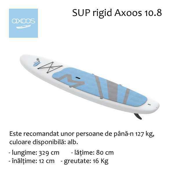 Vesta de salvare si pagaie GRATUIT: Placa paddle rigid de 3.29 metri