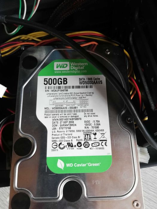 PC I7 680 4x2.80ghz/RAM 4GB/HDD 500GB/PSU