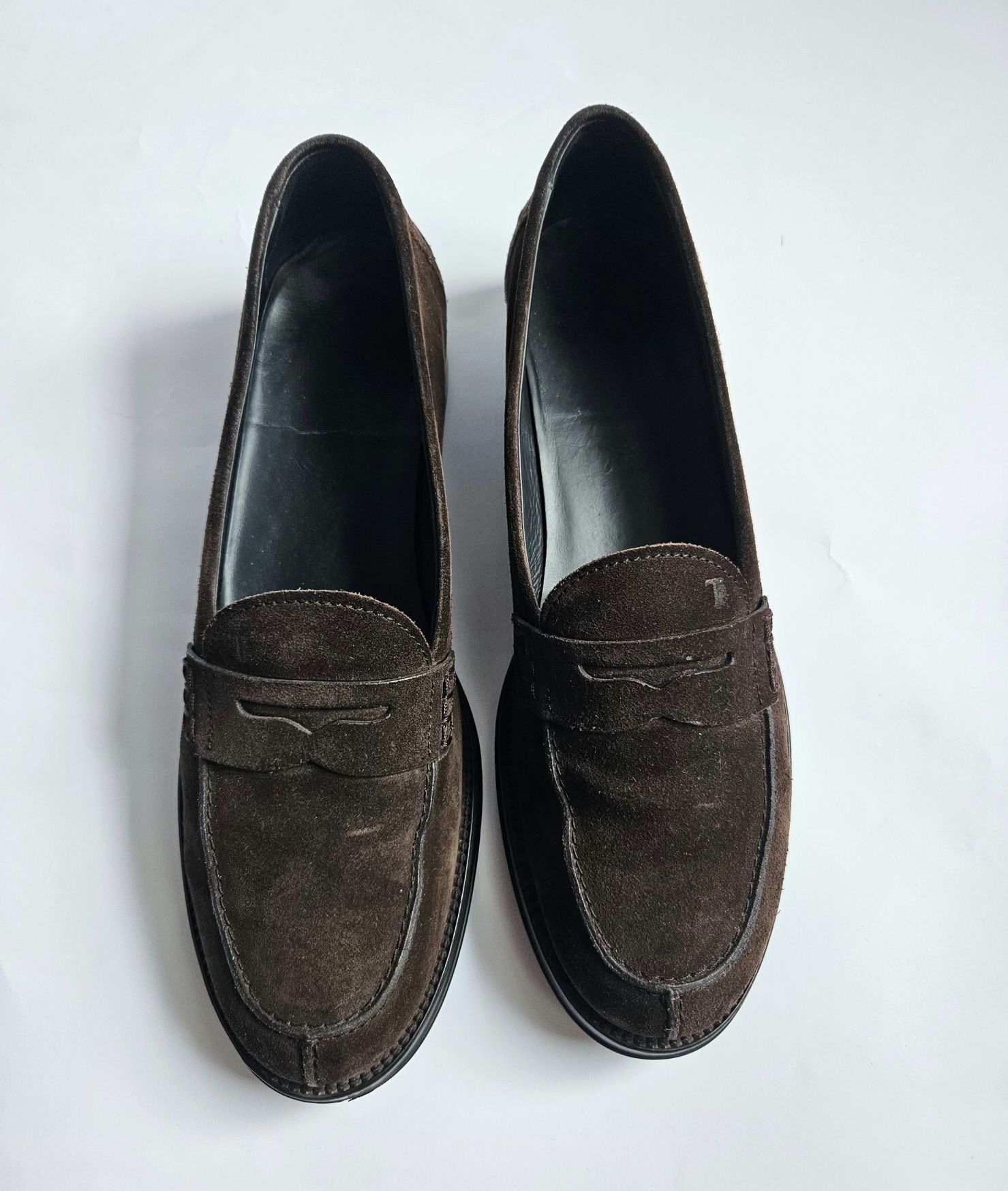Tod's кафяви лоуфъри обувки 39.5