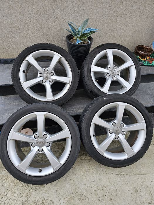 Jante originale Audi R 17 + Cauciucuri 225 45 17