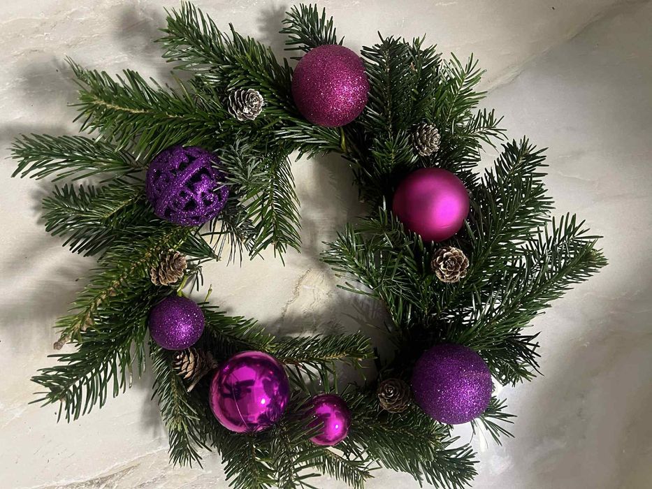 Coronița din brad natural