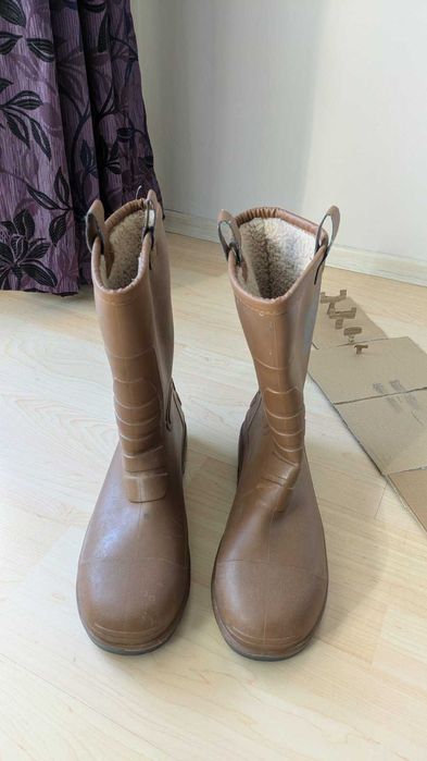 Гумени ботуши с вълна PORTWEST - стелка 30 см