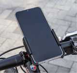 Suport Telefon Extensibil Metalic Circular cu Sina Bicicleta