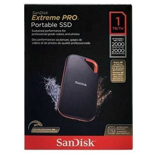 Vand SSD extern Sandisk Extreme PRO (SDSSDE81-1T00-G25), 1 TB, USB 3.2