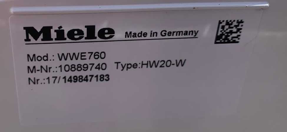 Masina de spalat rufe MIELE