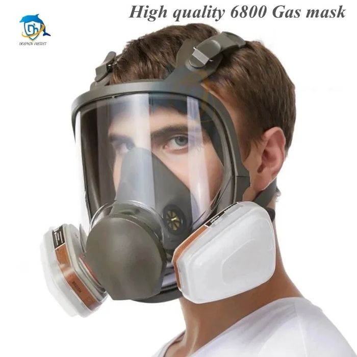 Респираторна предпазна маска за цяло лице Anti-Fog 6800