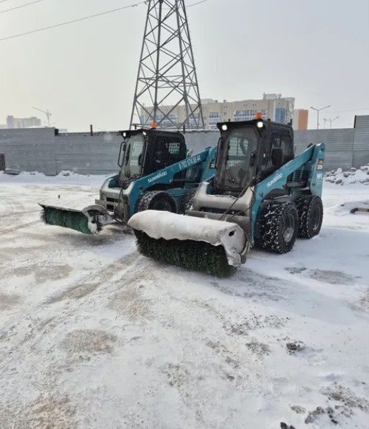 Минипогрузчик. Аренда. мксм. бобкат. Гидромолот. щетка, вилы, ковш.