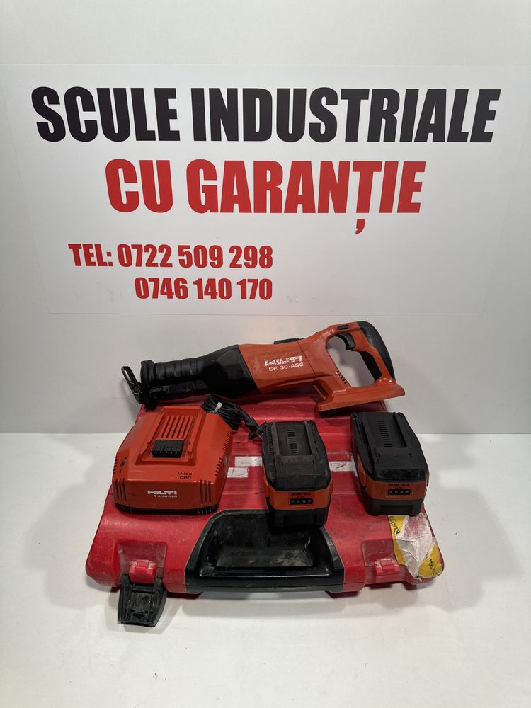 Hilti SR 30-A36 ferestreu sabie taiat lemn metal panou sandwich hale