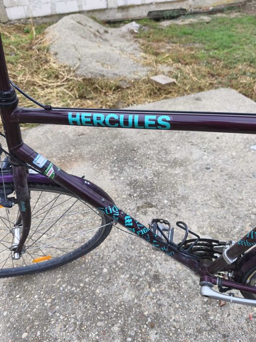 Bicicletă Trekking/Oraș HERCULES - Echipare Completă SACHS/Shimano