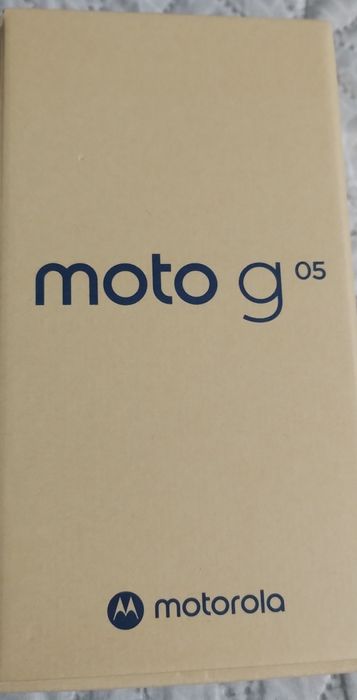 Продавам нов телефон Motorola G05 - 4/64 с гаранция