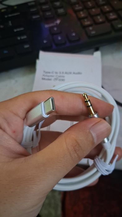 Переходник AUX Type C