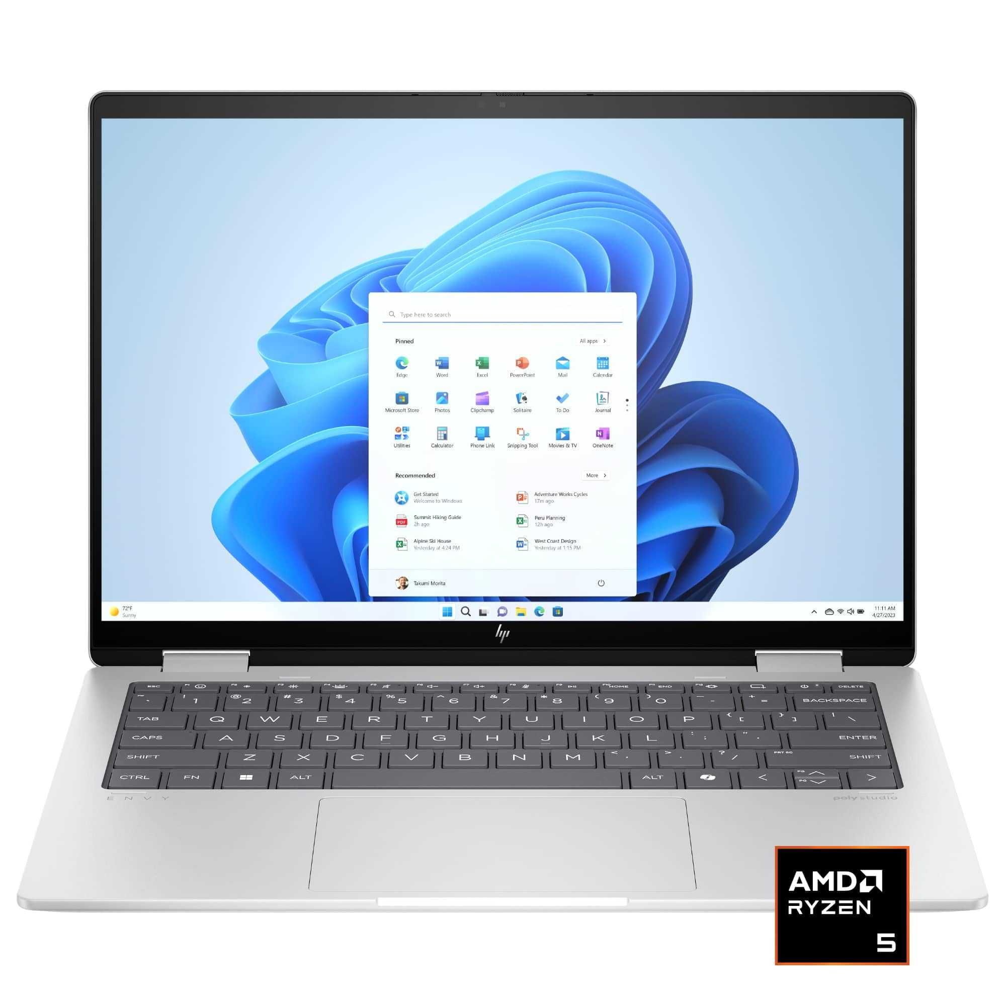Hp Envy x360 2in1 14-fa0013d AMD Ryzen5-8640HS/16GB DDR5/512GB SSD/14"