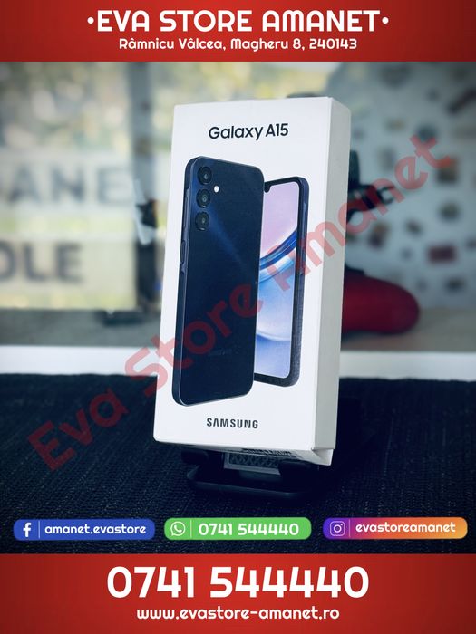 SAMSUNG Galaxy A15 Blue Black 128GB 4GB RAM Dual SIM