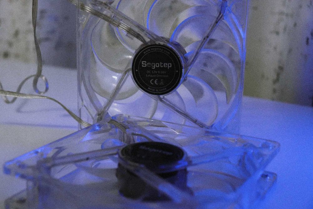 2 Ventilatoare Segotep 120mm