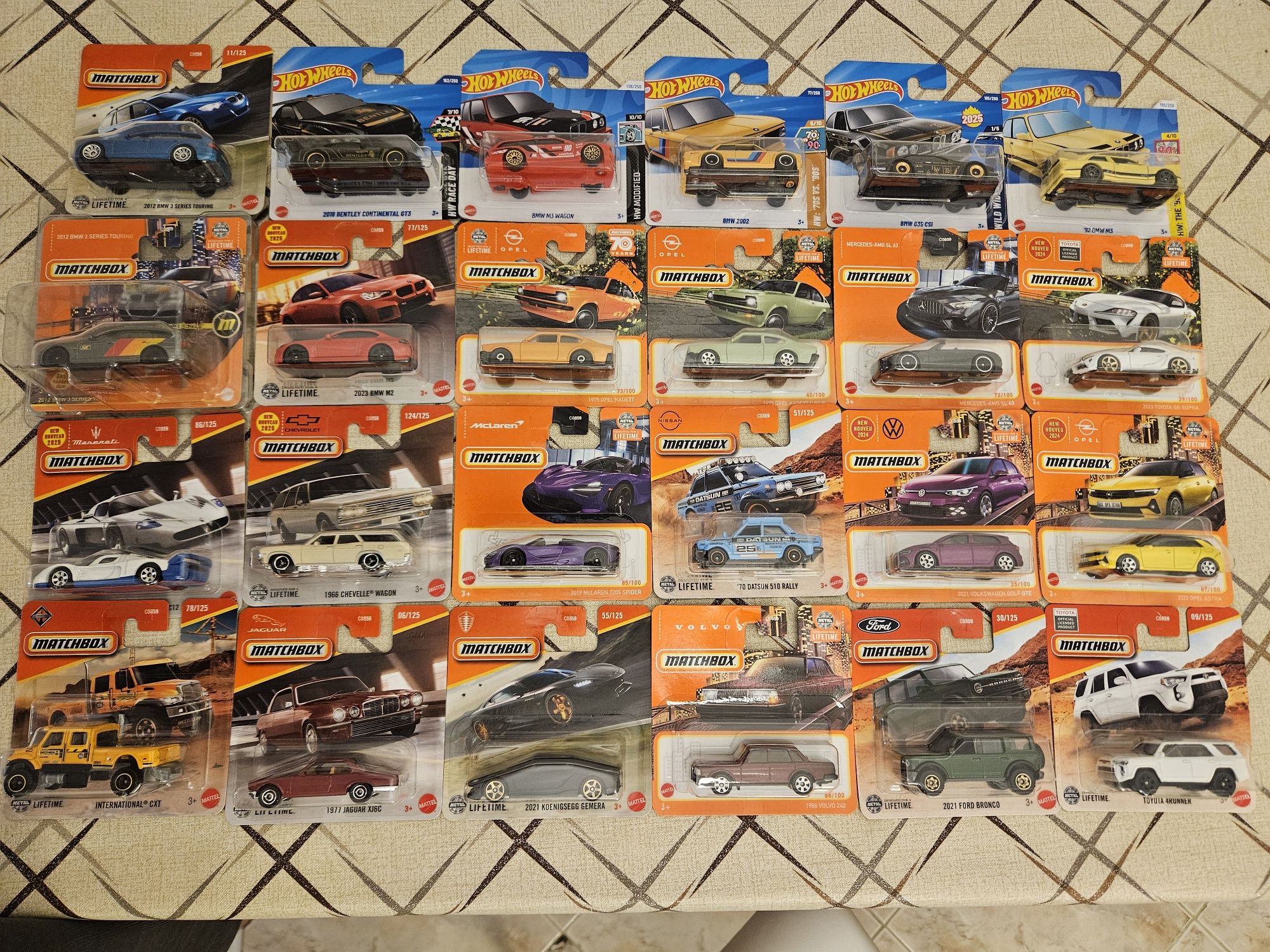Hot Wheels, Matchbox, Premium, Fast & Furious, Gran Turismo, колички 1