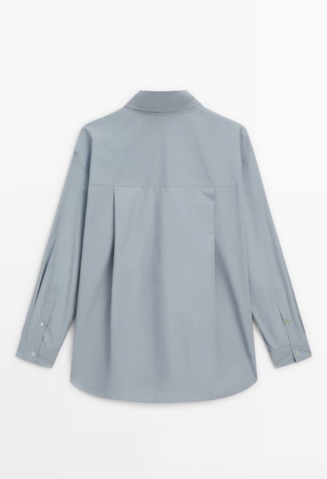 Camasa din poplin Massimo Dutti