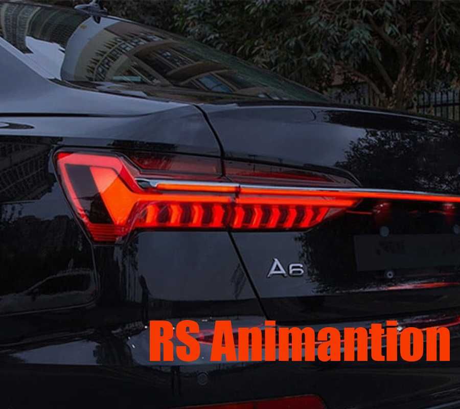 Audi A6 A7 A8 Q7 Q8 Animatie RS, Layout Ceasuri Digitale Sport RS etc