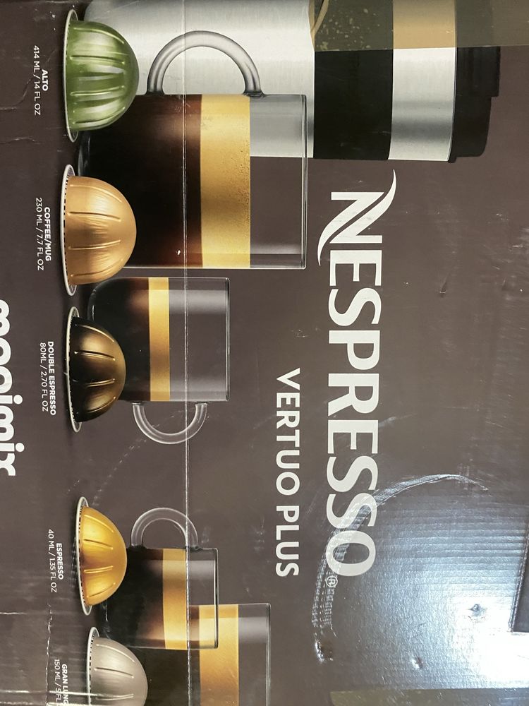 Espressor Vertuo Plus negru