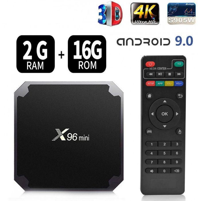 Четириядрен Android TV Box 2GB RAM, HD player, ТВ бокс FULL HD