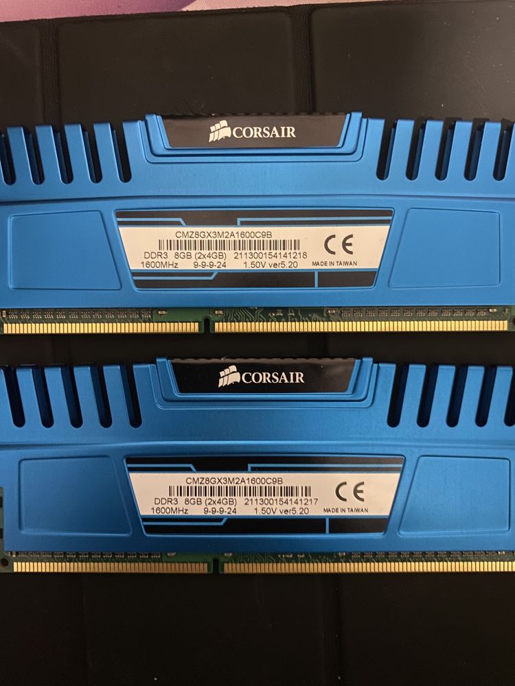 Rami Corsair Vengeance DDR3 8GB (2x4gb)