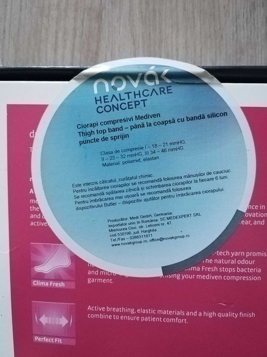 Ciorap medical compresiv-picior drept(xxl)