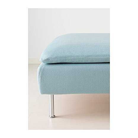 Husa taburet canapea IKEA SÖDERHAMN Isefall turcoaz
