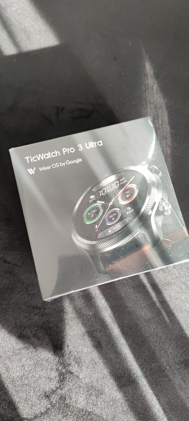 Ceas Smartwatch Mobvoi TicWatch Pro 3 Ultra, GPS, IP68, Shadow Black