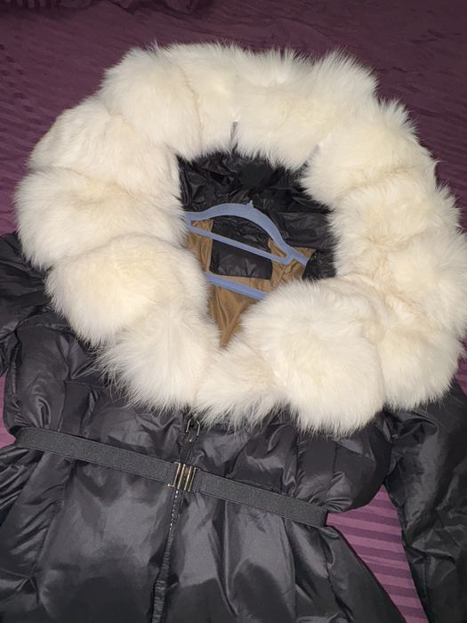 Vand geaca cu blana naturala vulpe