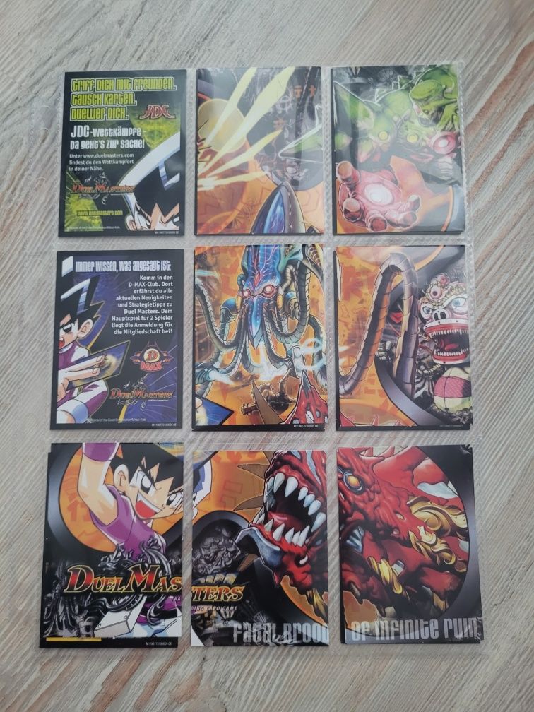 Duel Masters - puzzle complete (DM-02,06), partiale (01,04,05,07,09)