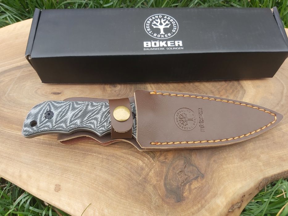 Нож с кожена кания BOKER TSMOV Baumwerk SOLINGEN