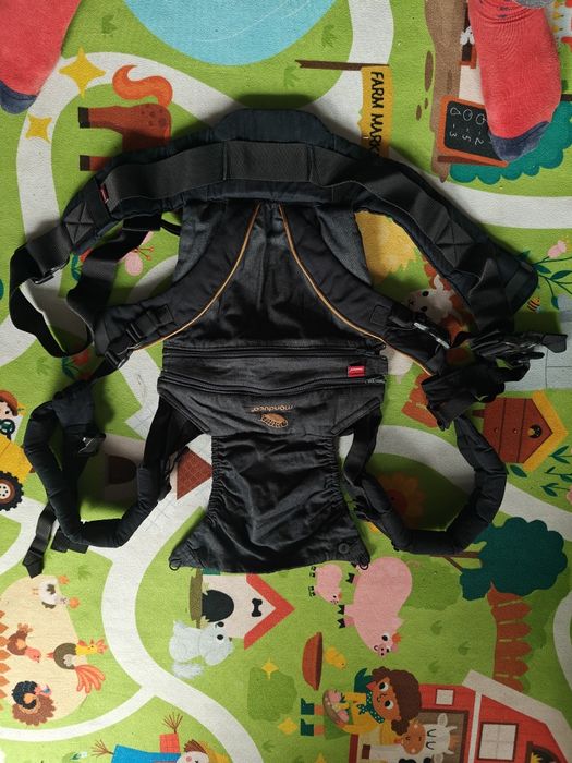Manduca XT Sistem de purtare pentru copii Port-Bebe XT, Denim Black