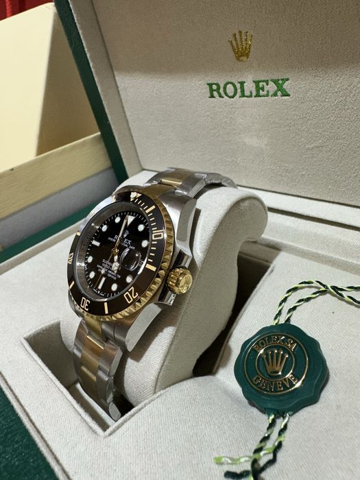 Ceas Rolex Submariner Semigold/Black Dial Cadou C:2