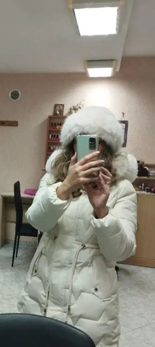 Căciulă blană textila. Nouă