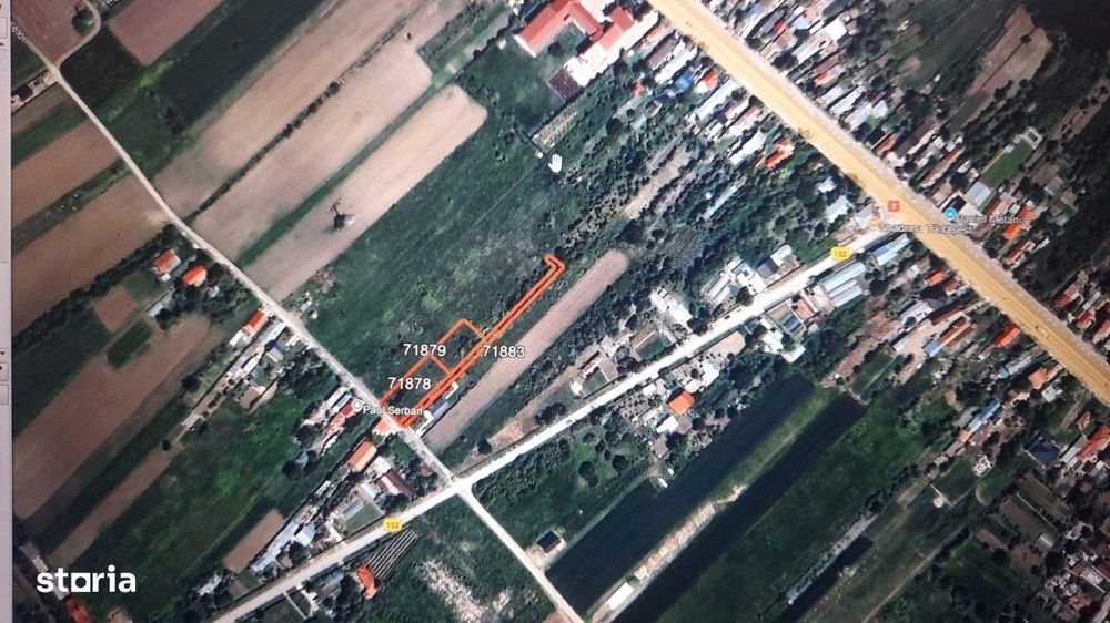 Teren 1810 mp – aproape de centru, utilitati la strada