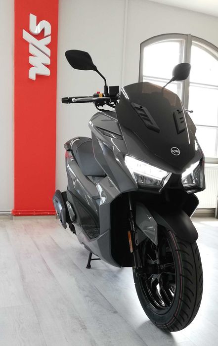 Scuter cu ABS + TCS, SYM JETX , 125 CC, Permis B sau A1,  Rate !