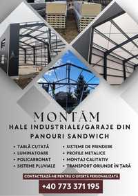Din stoc - Panouri Sandwich/Accesorii/Profile metalice