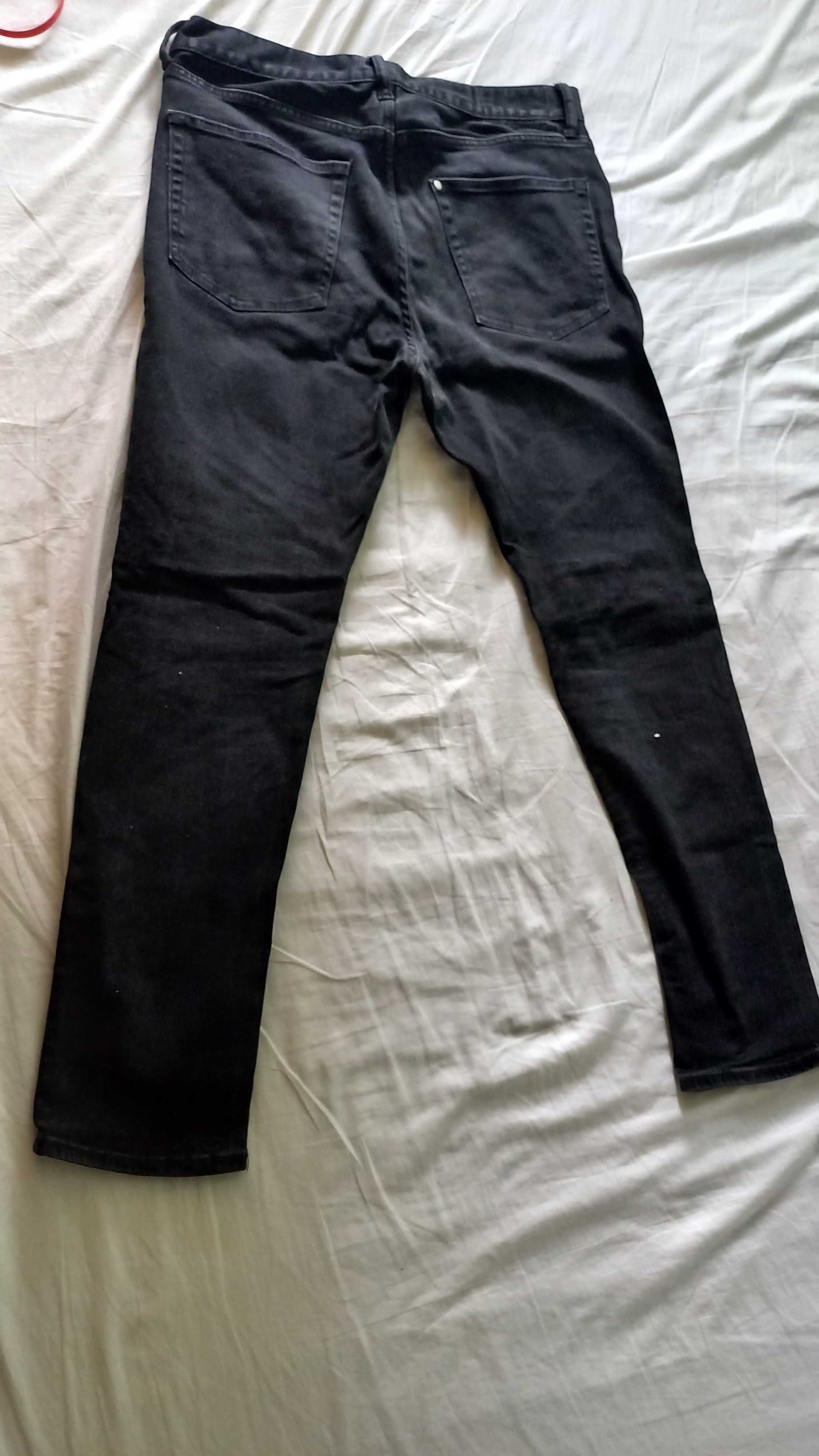 Blugi Slim Fit Negru, H&M, Barbati