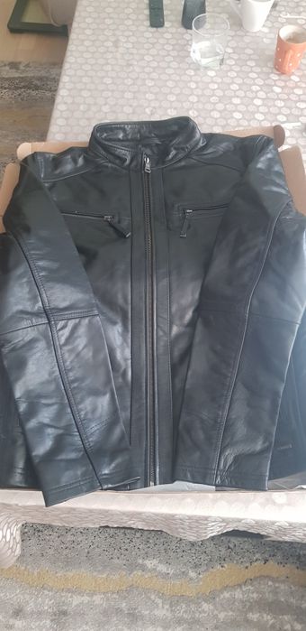 Кожено яке естествена кожа телешка XL размер