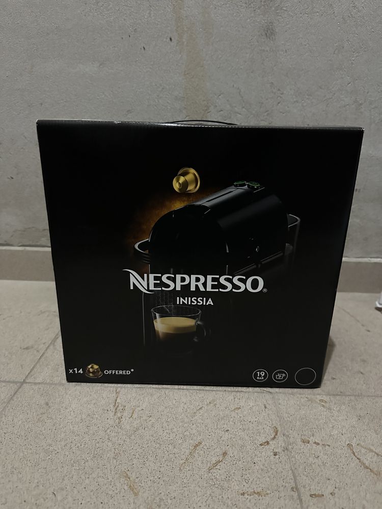 Espressor Nespresso Inissia NOU Sigilat Negru