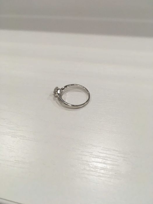 Пръстен сребро тип годежен