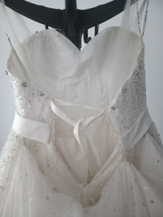 Iași - Rochie mireasa Italia (purtata o data) 2000 Ron negociabil