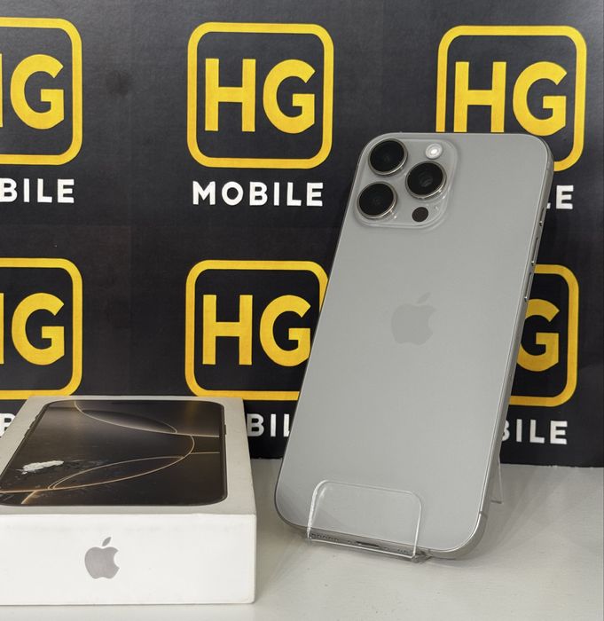 iPhone 16 Pro Max(Desert/Natural/White)-256GB, 100% Bat, Garantie 1 An