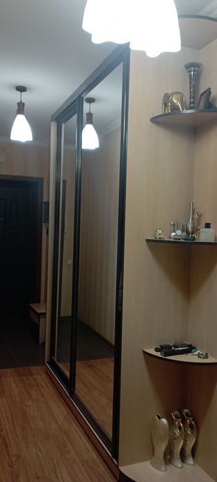 Шкаф купе зеркальный В 2.47*Ш 2.10; глуб 45 см