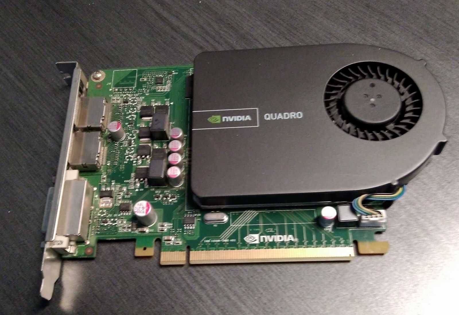 HP nVidia Quadro 2000 PROFESIONALA 1 GB DDR5/128bit PCI-E x16