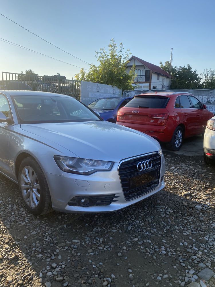 Bară spate completă Audi A6 C7