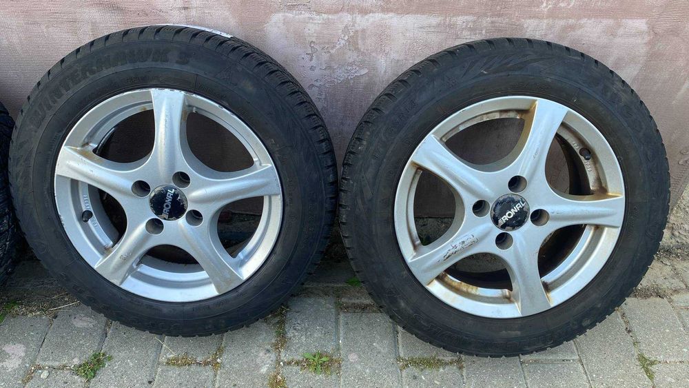 jante alu 4x100 logan opel vw honda reno cielo  195 50 15