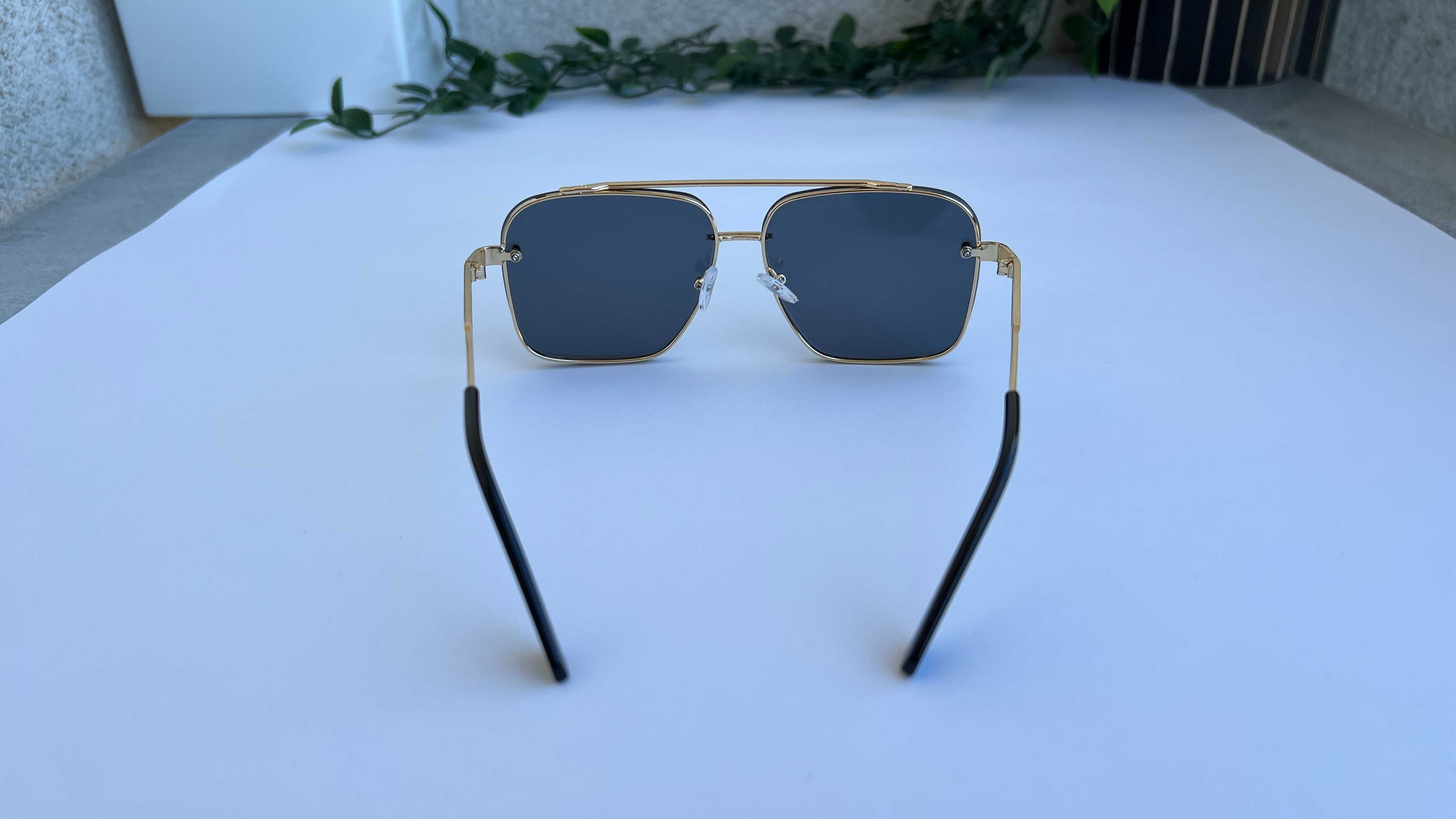 Ochelari de soare Dita Mach Six Style - Rama aurie Lentile negre